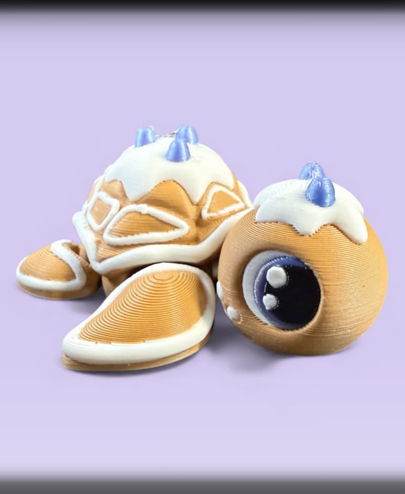 Gingerbread Turtle 3d model