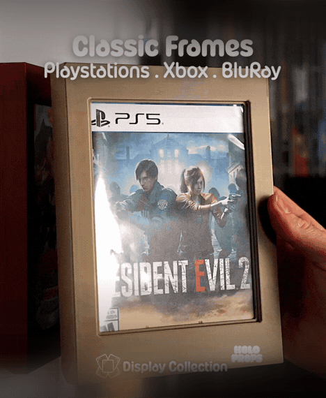 Classic Blu-ray Frames (PS, Xbox, Movies, Steelbooks) | DISPLAY COLLECTION 3d model