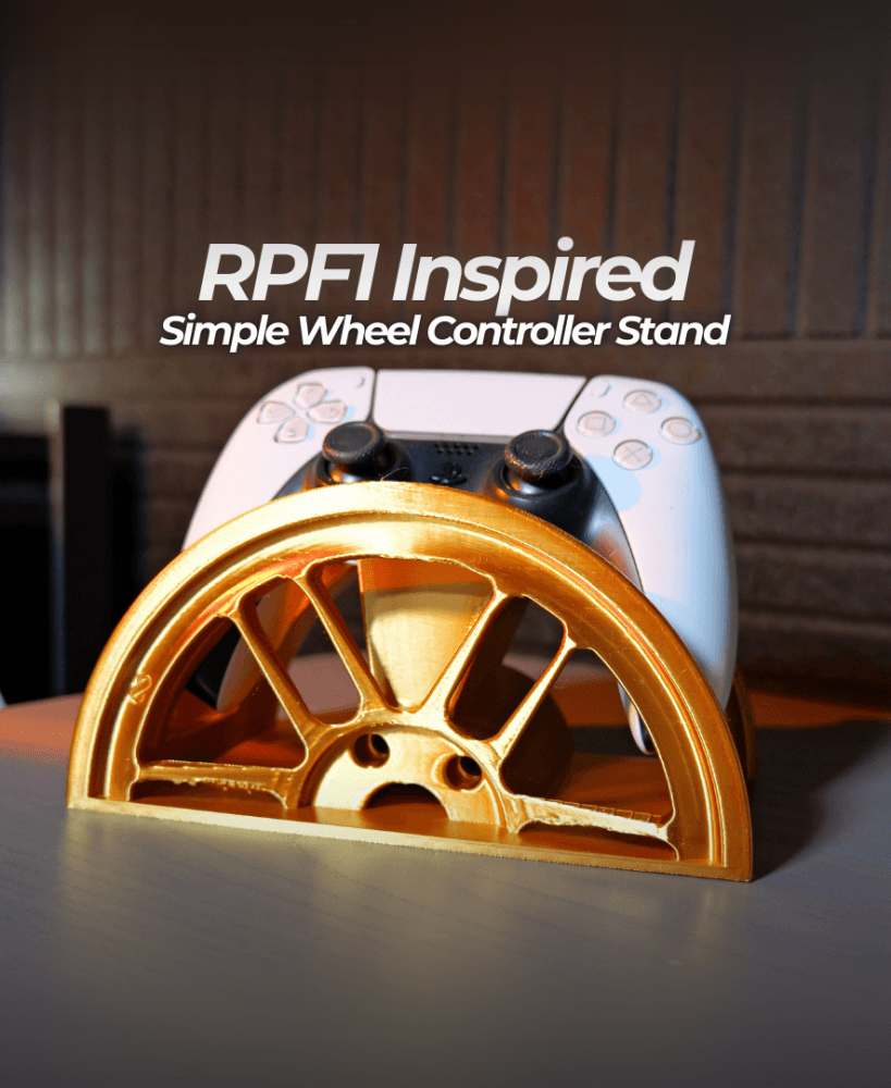 RPF1 Simple Wheel Controller Stand.stl 3d model
