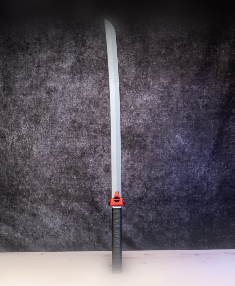 Deadpool Katana | No AMS, No Support, No Glue 3d model