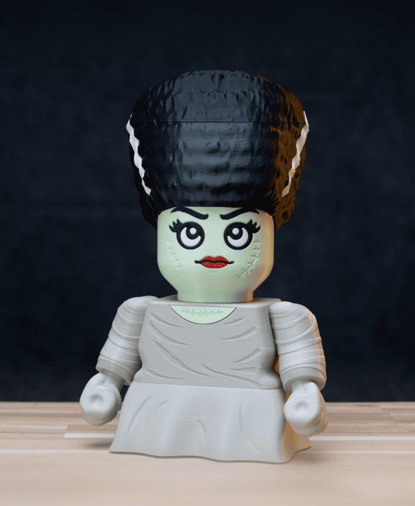 Frankenchunk's Bride - Frankenstein Kit | No Supports, No AMS, No Glue 3d model