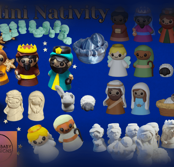 Mini Nativity 3d model