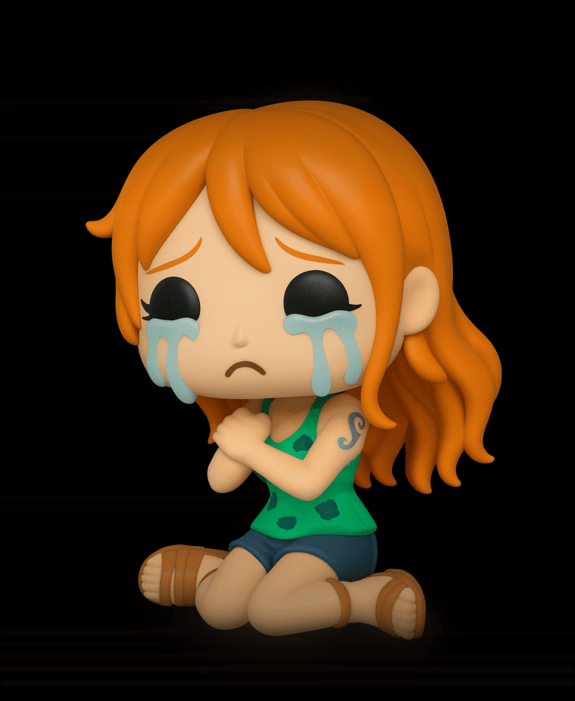 NAMI ONE PIECE CRY FUNKO POP STYLE – STL Fan Art Model 3d model