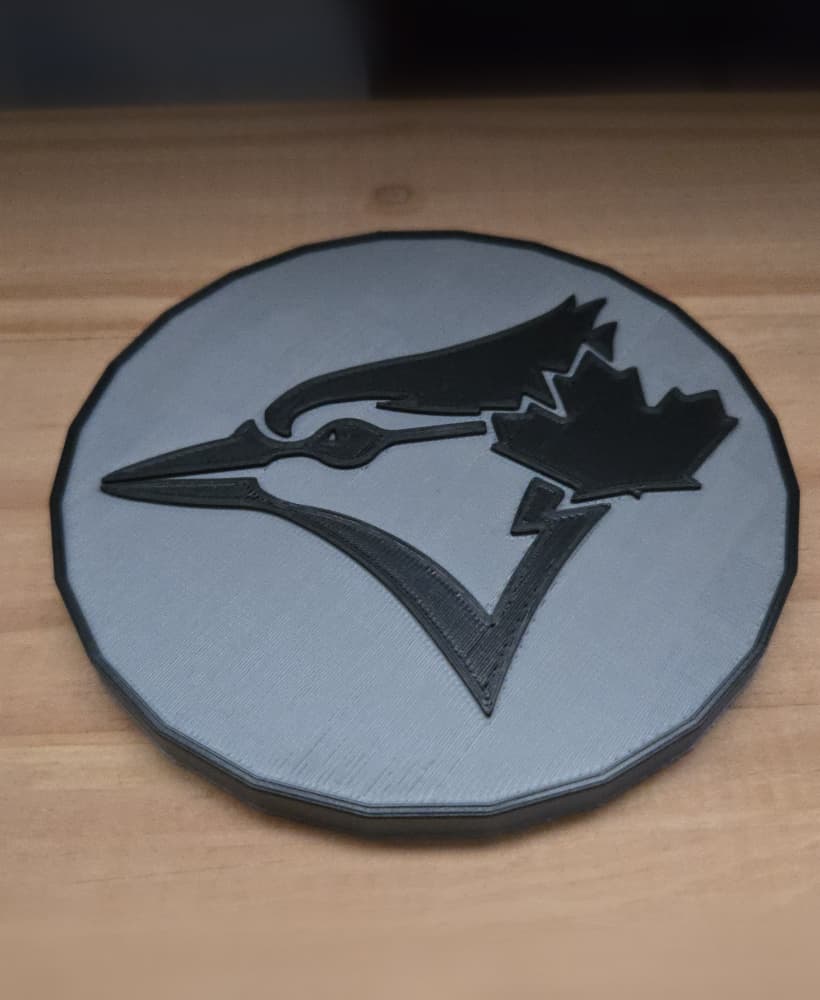 Toronto Blue jays Coaster 3d model