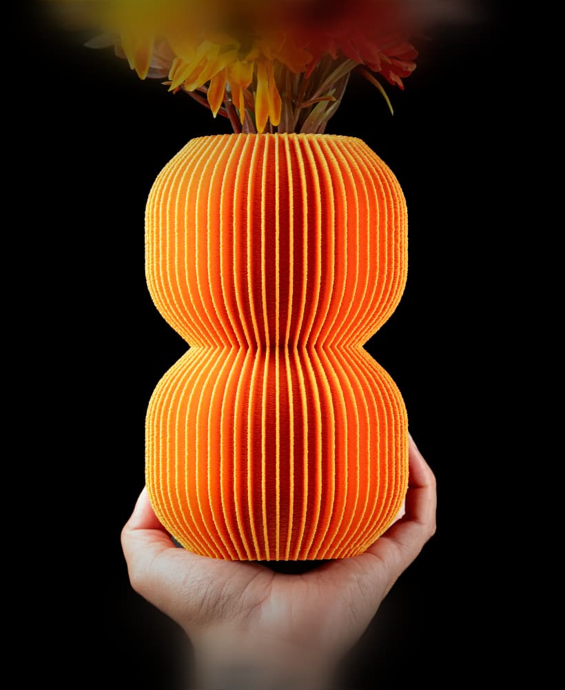 Flower Vase 011 STL for 3D Printing 3d model