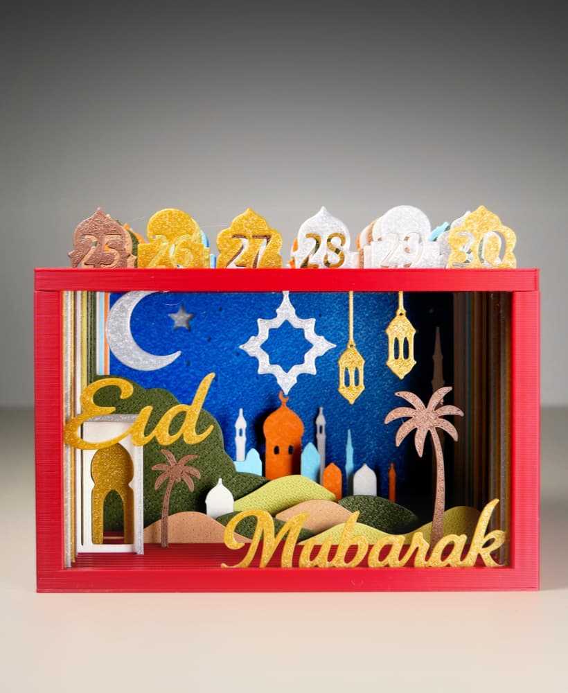 Ramadan Calendar 3d model
