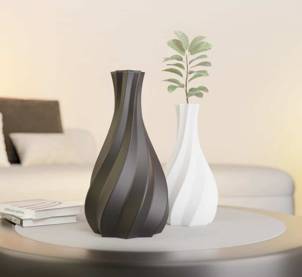 Cornered vase 3d model