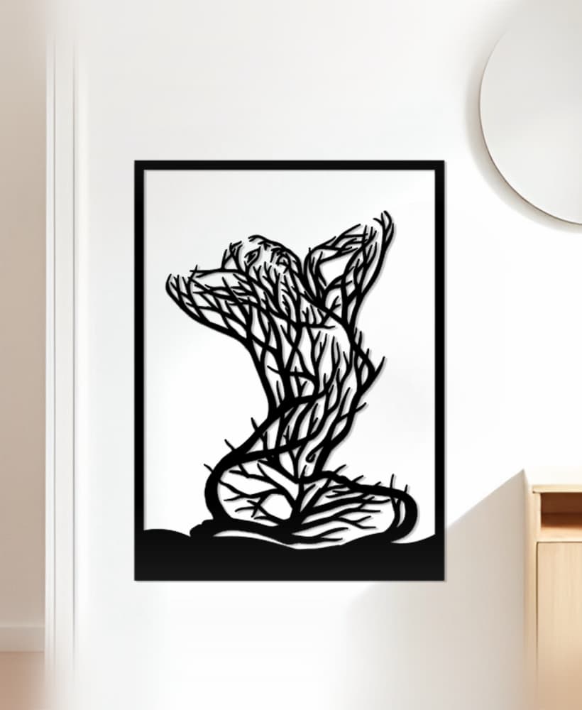 Body Wall Art, Wall Decor, Home Decor 3d model
