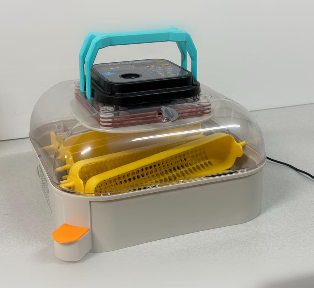 Snap-On Lid Handle for MaticoopX 20 Incubator 3d model