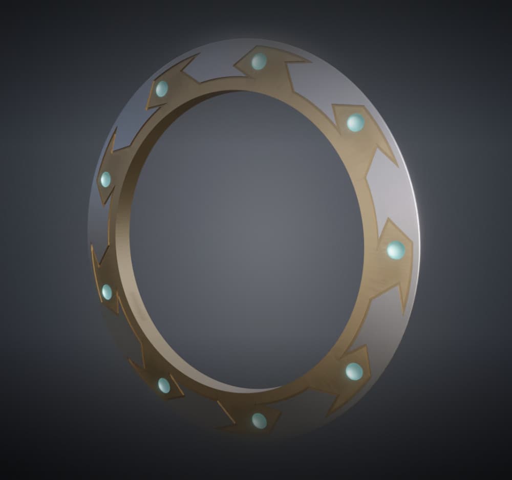 Xena Warrior Princess the Light Chakram 3d model