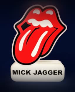 Rolling Stones Sign – LED strip compatible 3d model