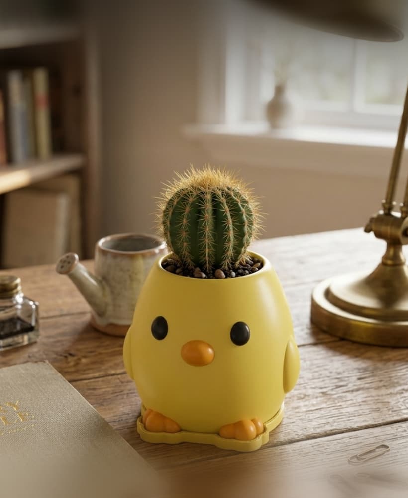 Mini Chick Animal Planter 3d model