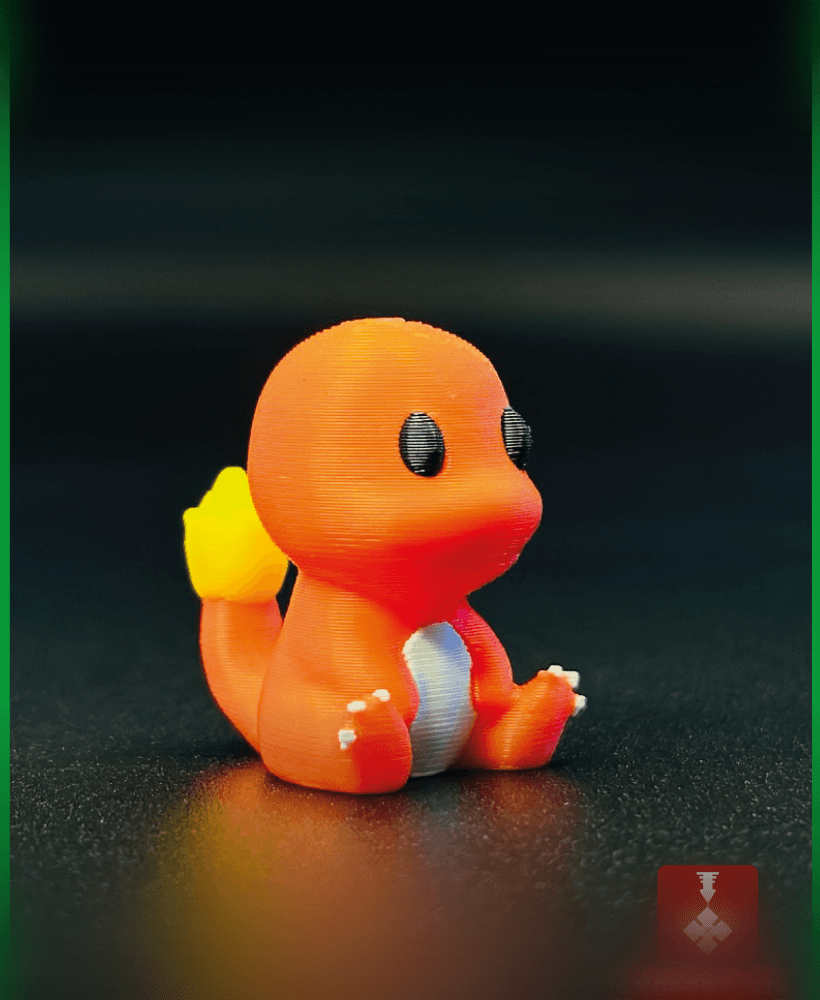 CHARMANDER Pokemon Mini figure 3d model