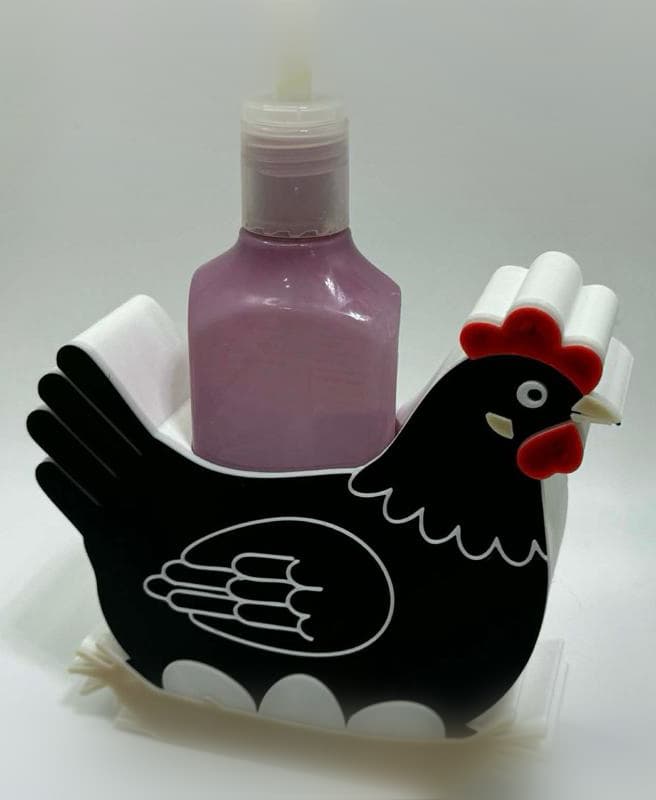 Chicken Nest Foaming Soap Holder 3d model