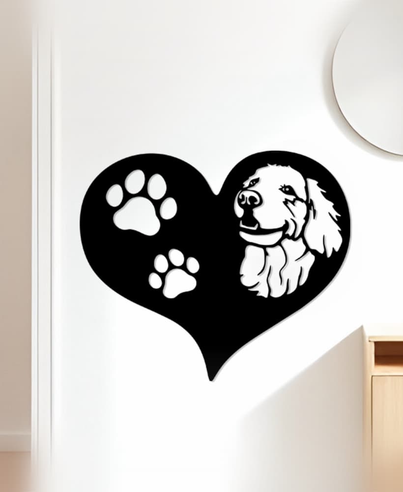 Paw Wall Art, Wall Decor, Home Decor 3d model