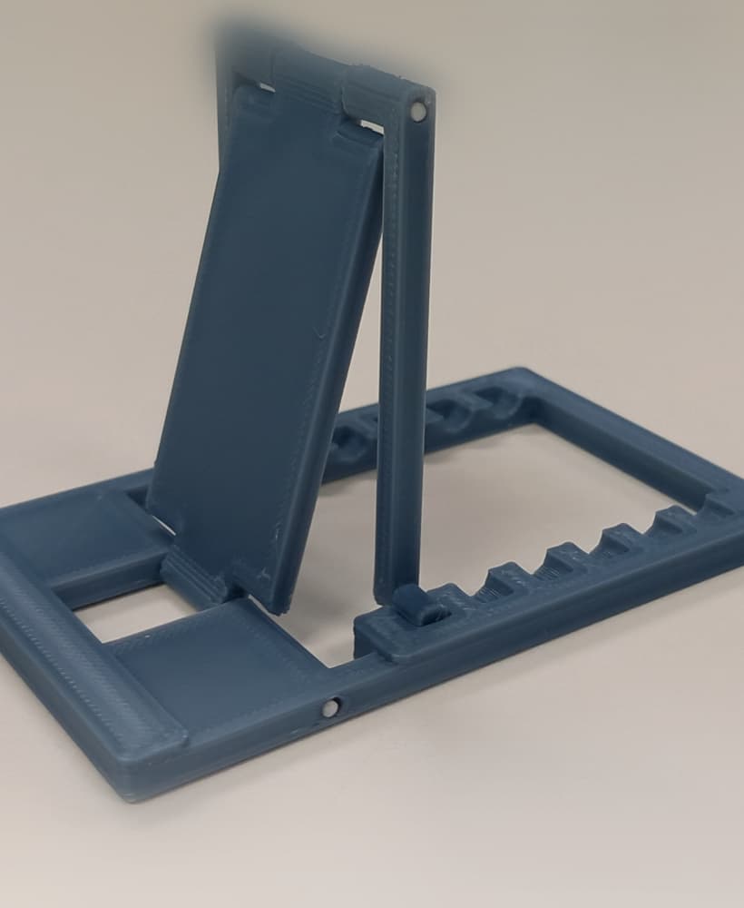 Foldable, portable phone stand 3d model