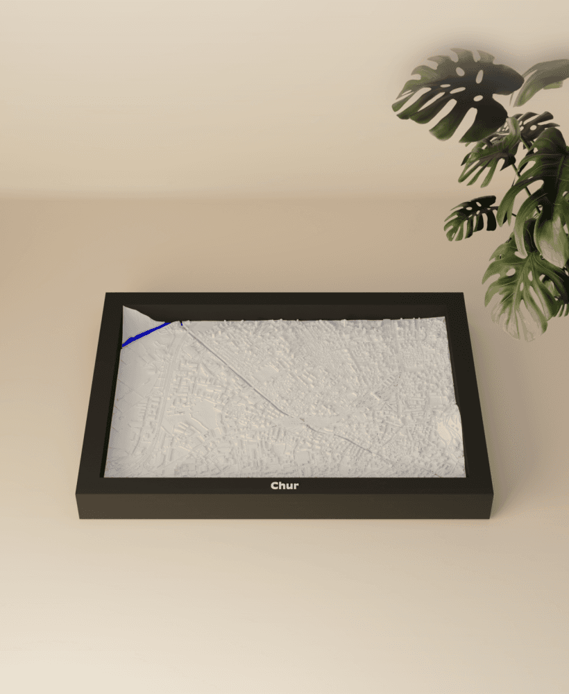 Chur - 3D Miniature 3d model