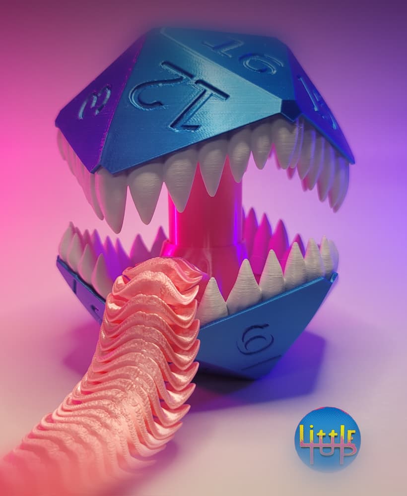 Mimic Dice Case -STORAGE ONLY 3d model