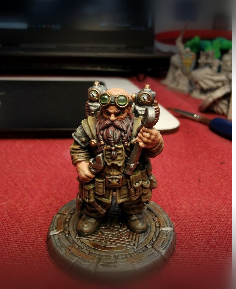 Dwarf engineer.3mf 3d model