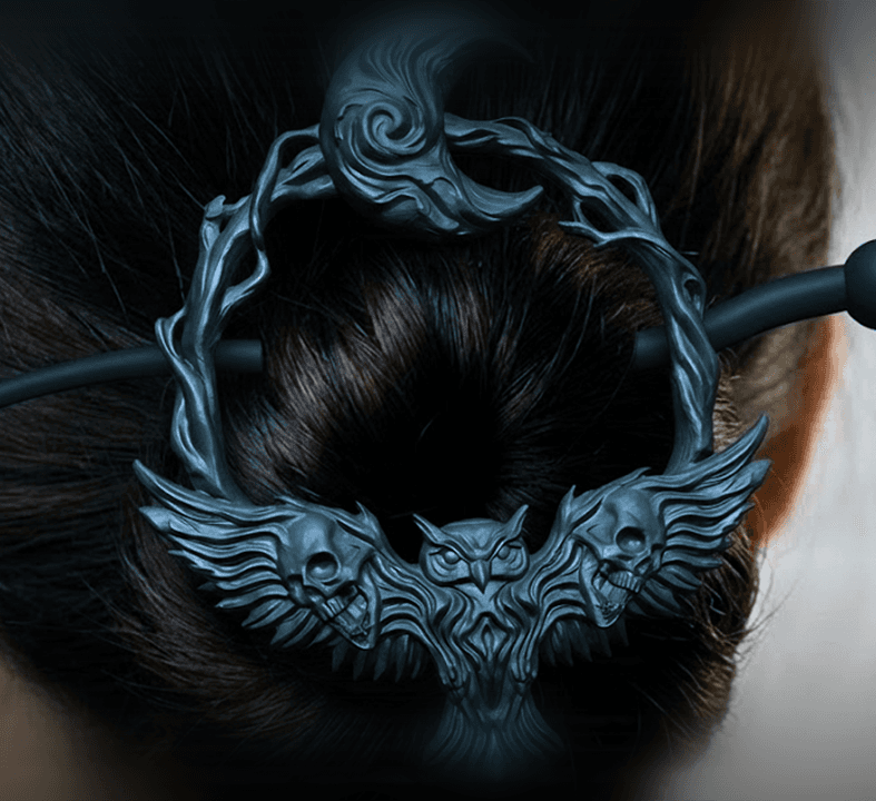 Hair_Brooch_001.3mf 3d model