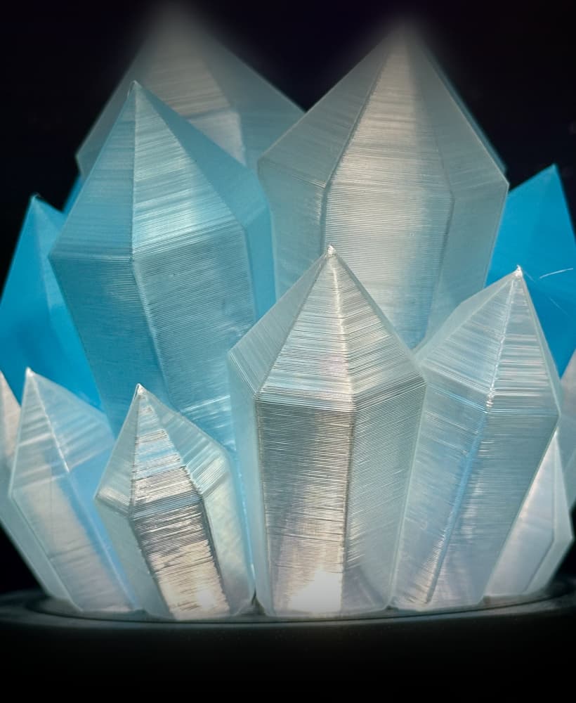 Crystal Lamp 3d model