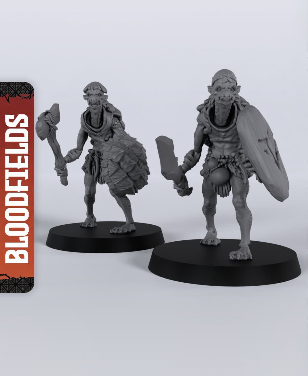 Kappas - With Free Dragon - 5e DnD Inspired for RPG and Wargamers 3d model