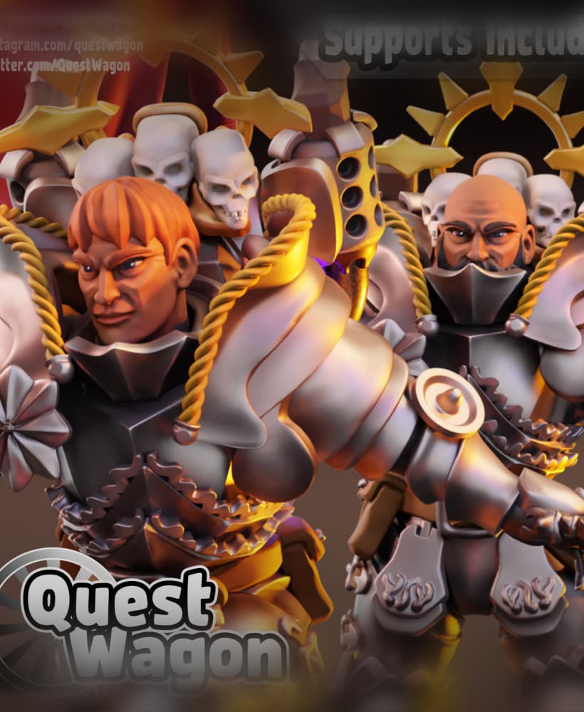 Commander Unit 3d model
