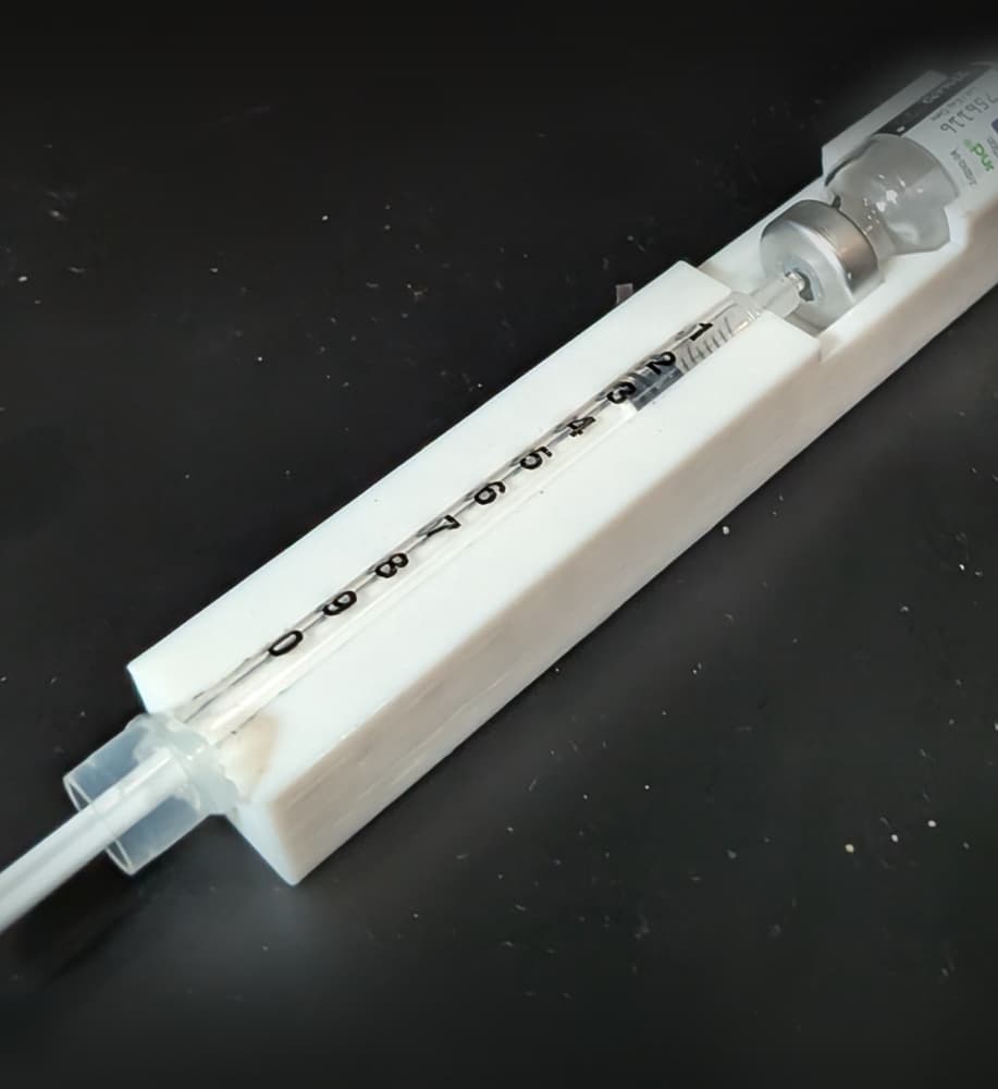 Syringe Guide for Eli Lilly Zepbound 3d model