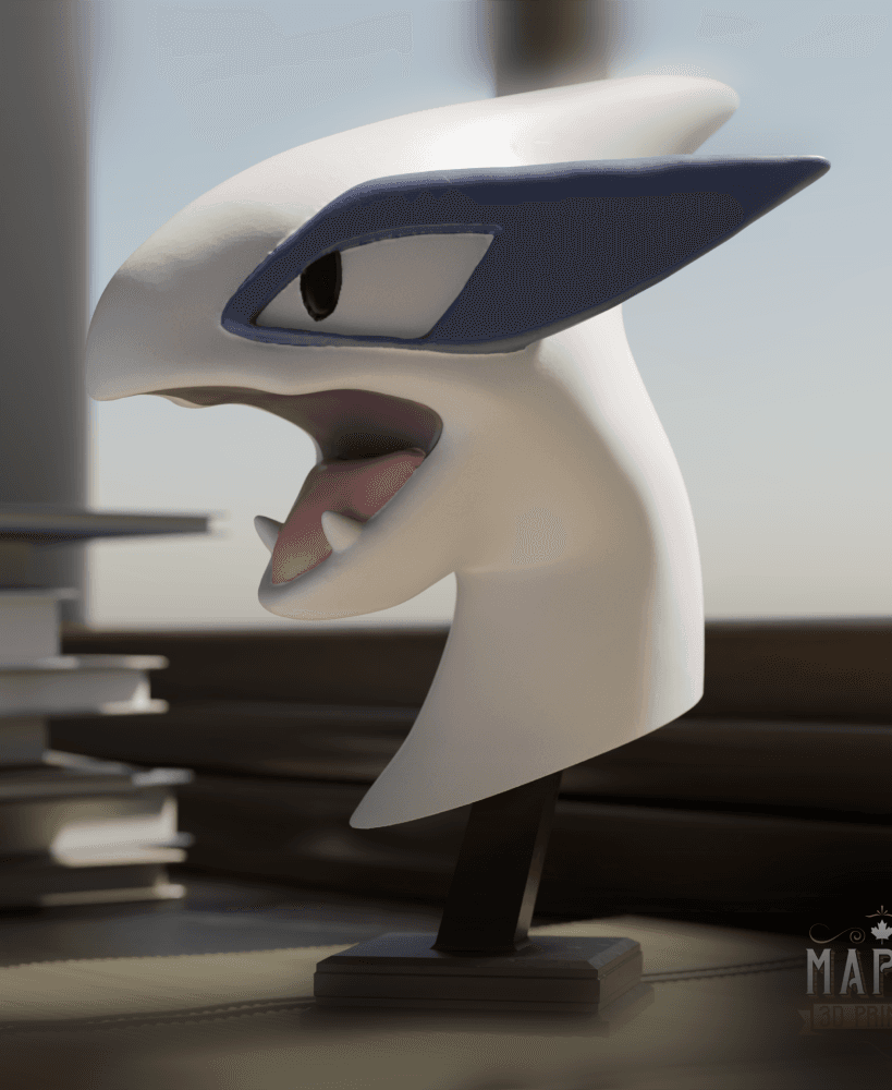 Lugia Bust 3d model