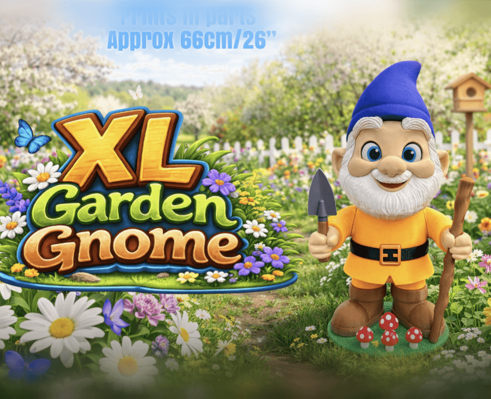 XL Garden Gnome 3d model