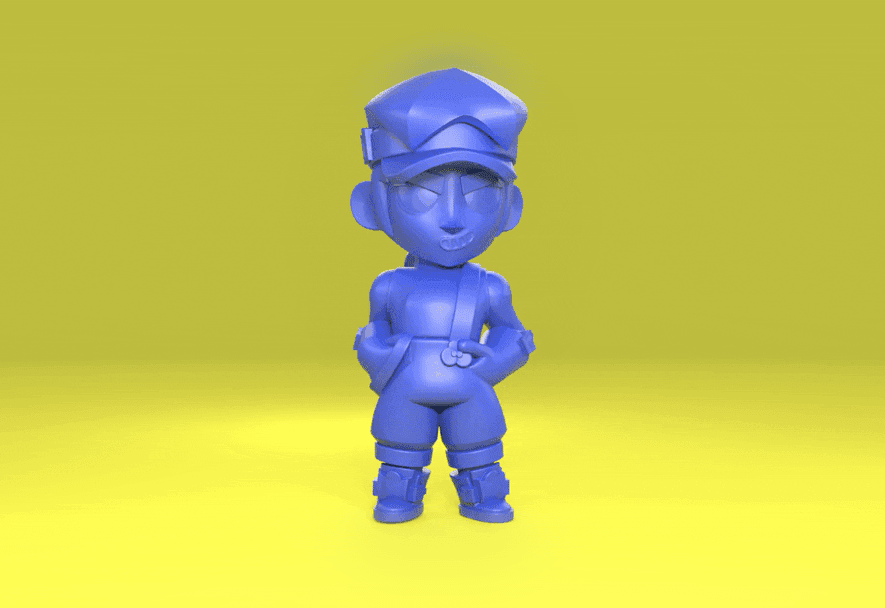 Fang (Original) - Brawl Stars 3d model