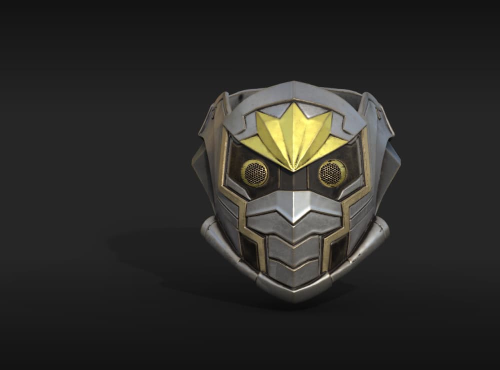 Marvel Tokon Star Lord Helmet 3d model