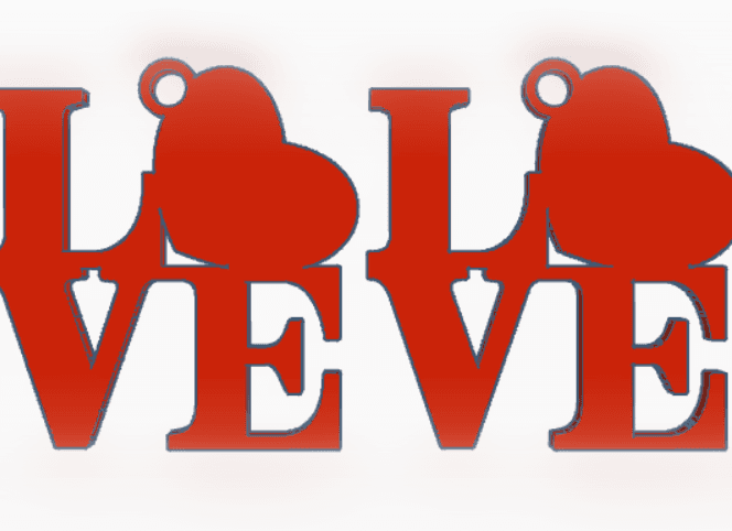 Valentine Love 1.stl 3d model