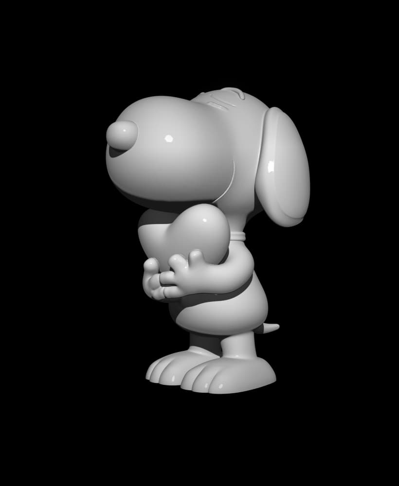 Snoopy 3d model