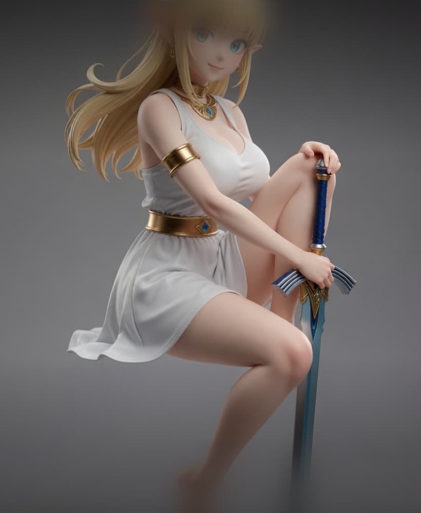 Zelda Shelf-Sitter Figurine 3d model