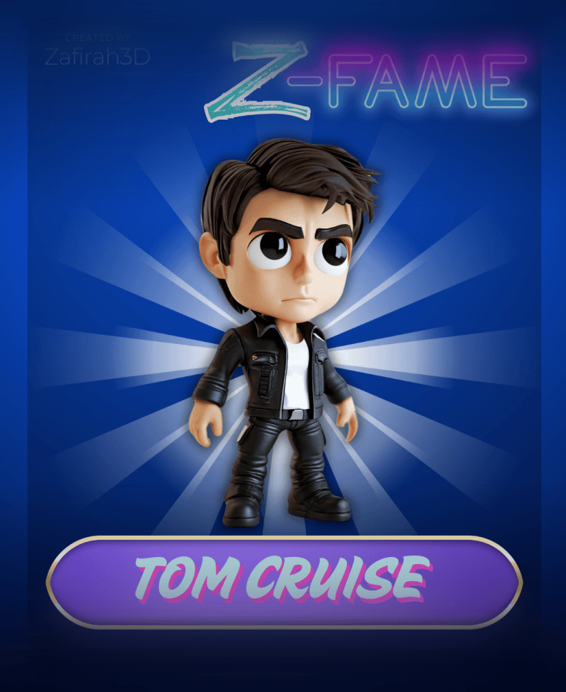 Z-FAME TOM CRUISE 3d model
