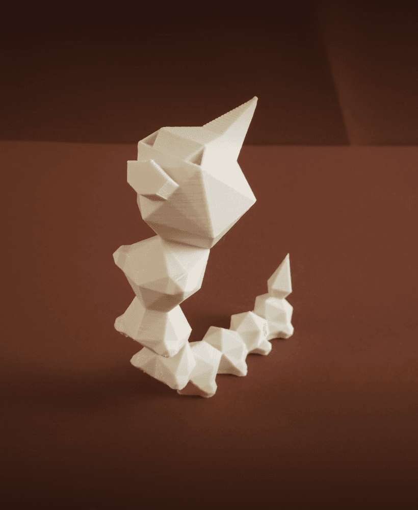 Weedle Low Poly Pokemon 3d model