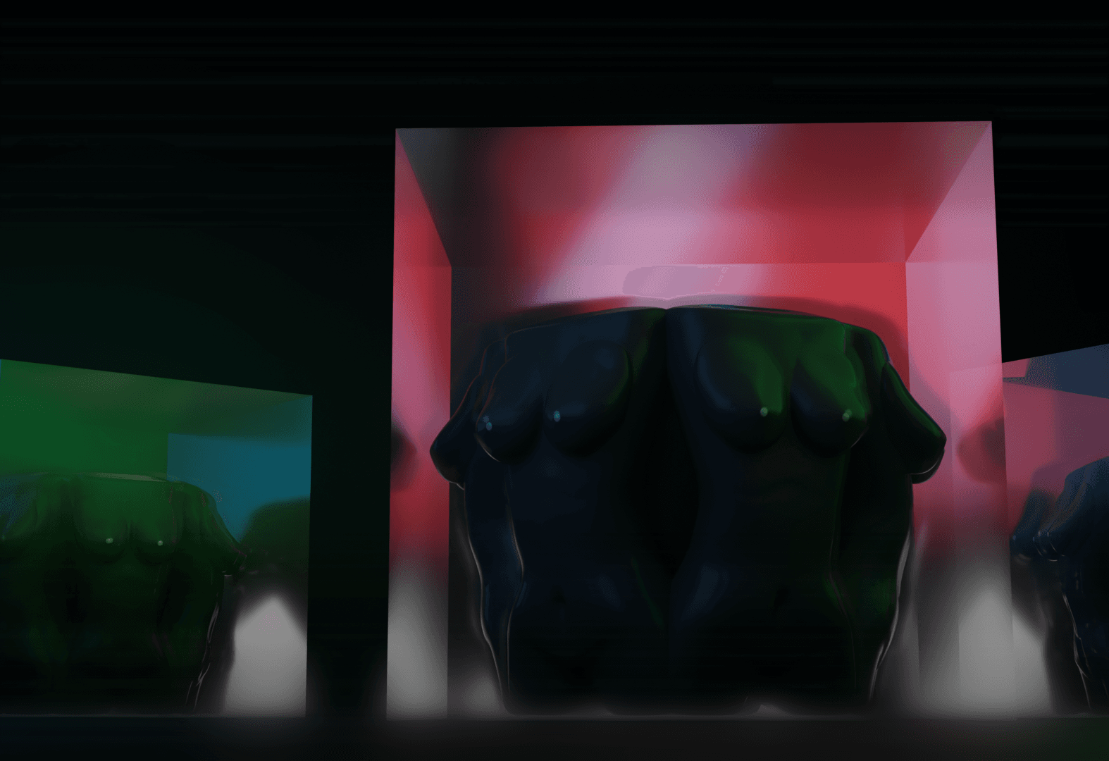 human vase.fbx 3d model
