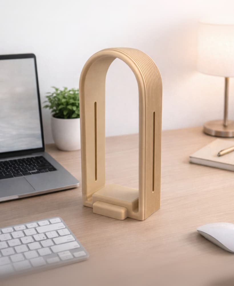 The CONTOUR Headphone Stand 3d model