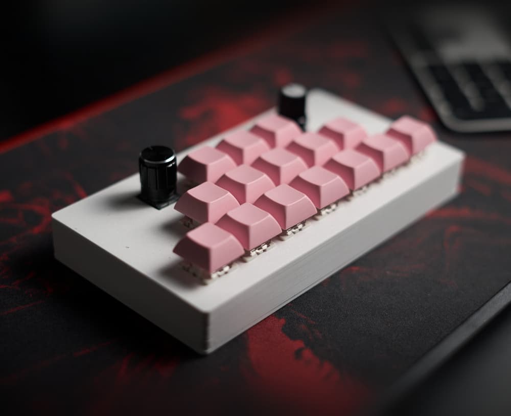 Macropad for Native MacOS Features 3d model