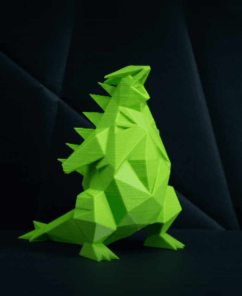 Tyranitar Low Poly Pokemon 3d model