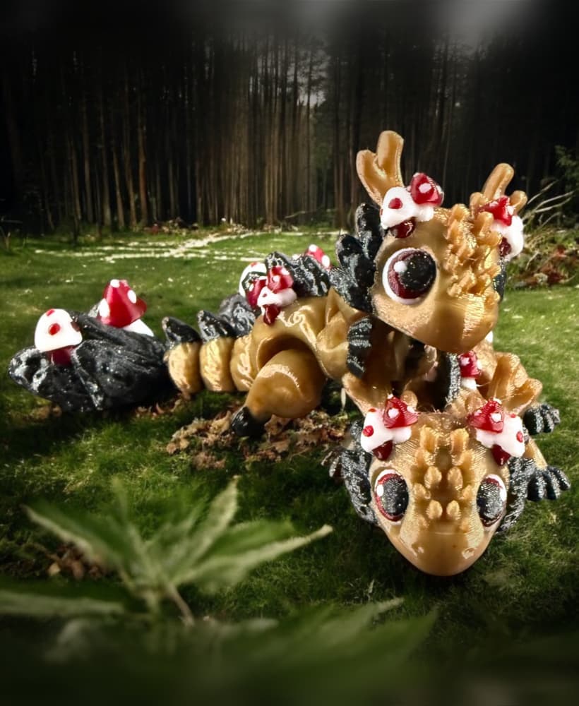 Mori no seirei Dragon 3d model
