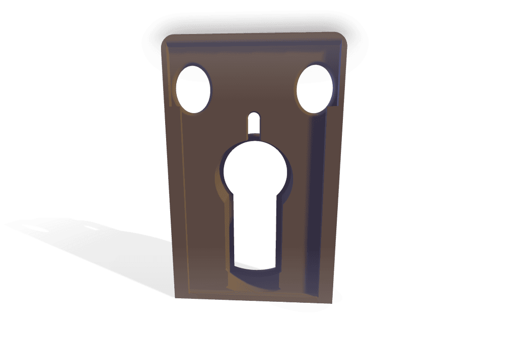 Badge/RSA Holder 3d model
