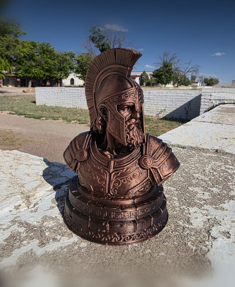 Spartan Bust 3d model