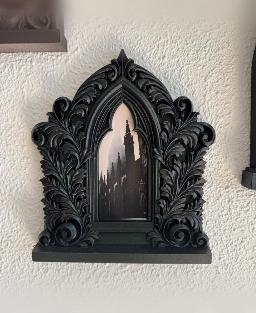 Florentine Photo Frame Victorian Gothic Gallery Wall 3d model