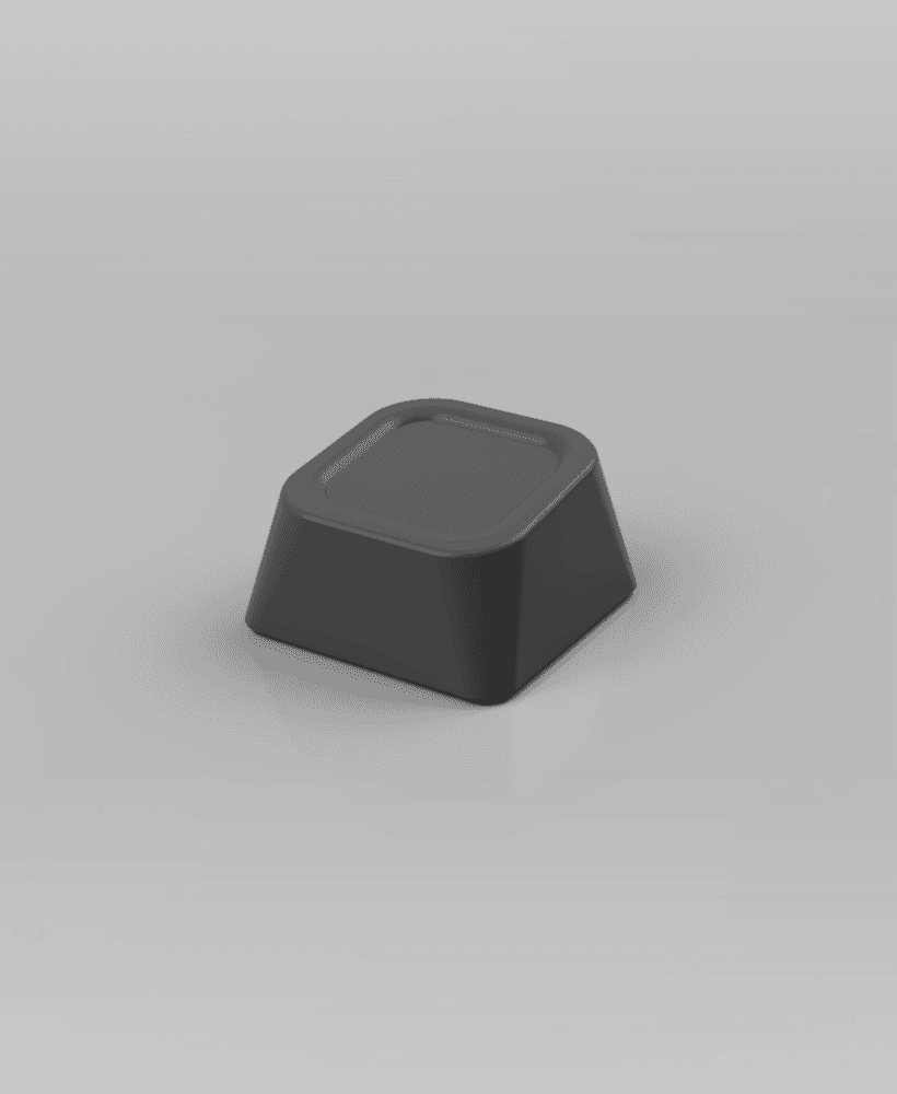 MX Keycap with Angled Inset Face 3d model
