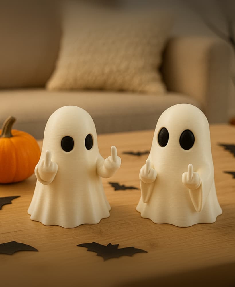 THE CHEEKY & RUDE GHOSTS (PAUL & TIM) / HALLOWEEN DECOR 3d model