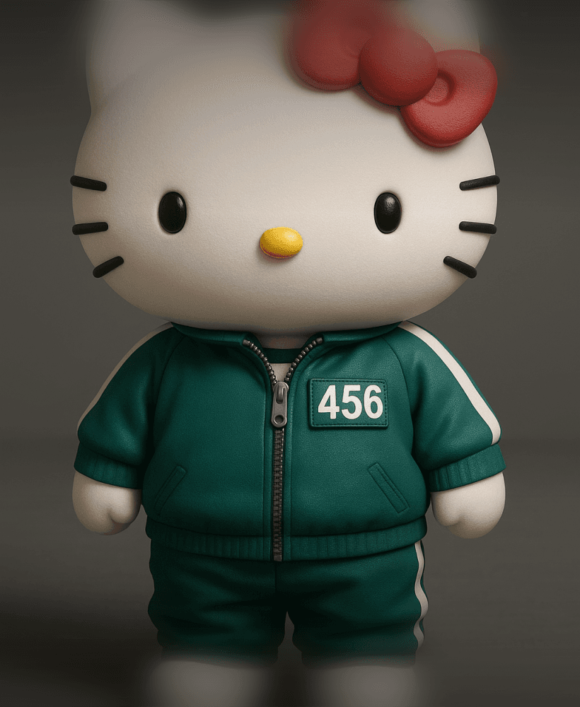 HelloKittySquid.stl 3d model