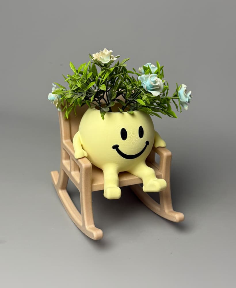 Happy Rocker Vase 3d model
