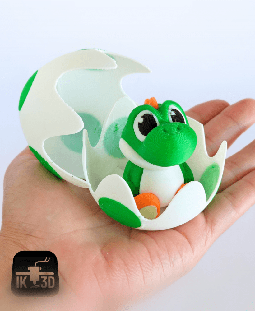 Breakable Surprise Egg - Dinoshi / No Supports / 3MF 3d model